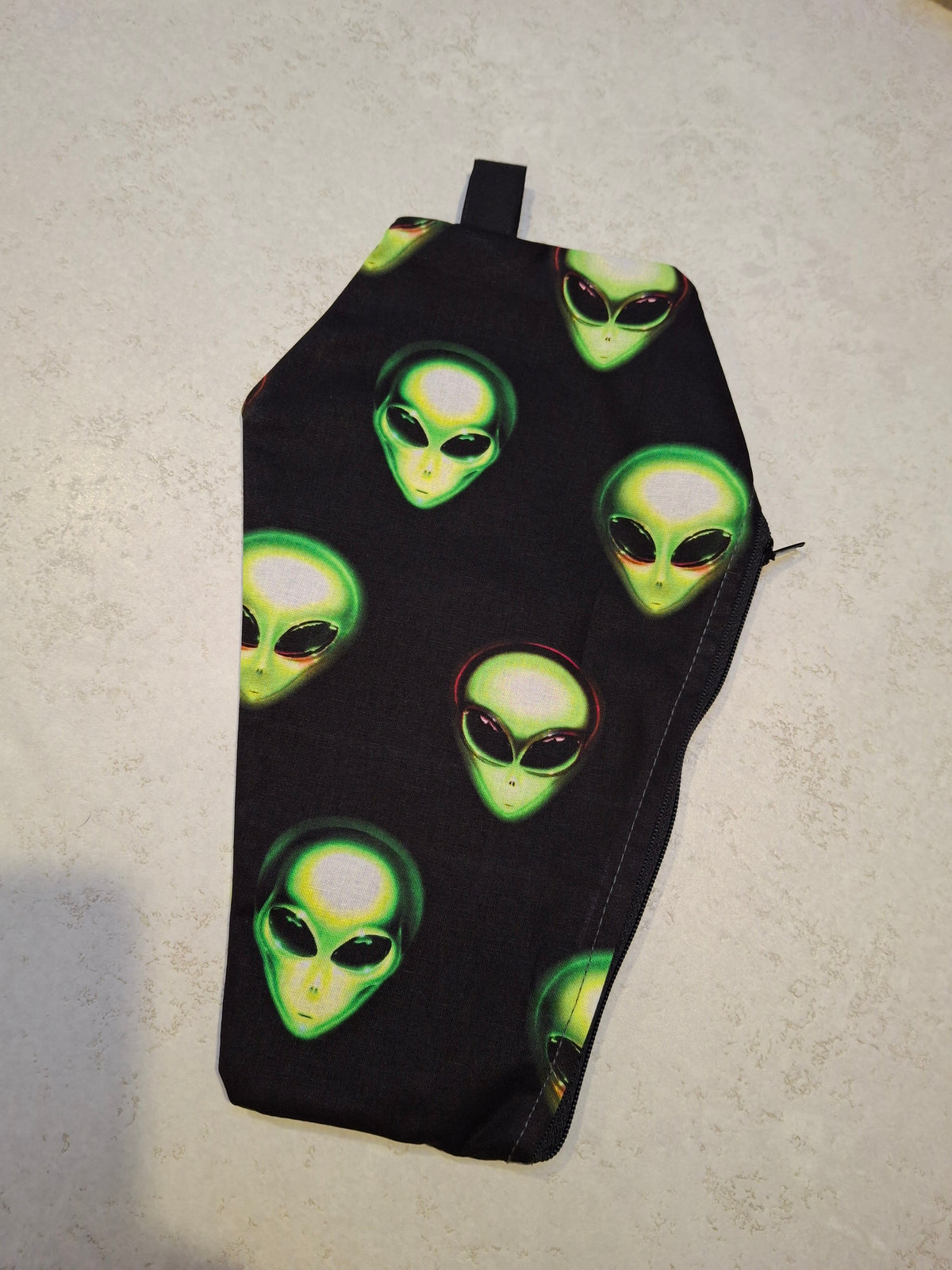 Alien Coffin makeup bag