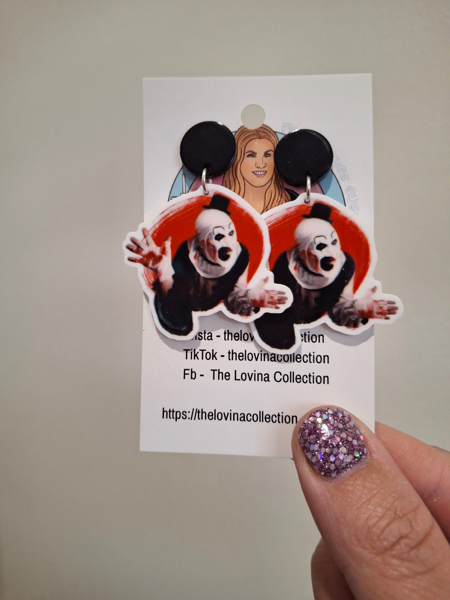 Terrifier earrings