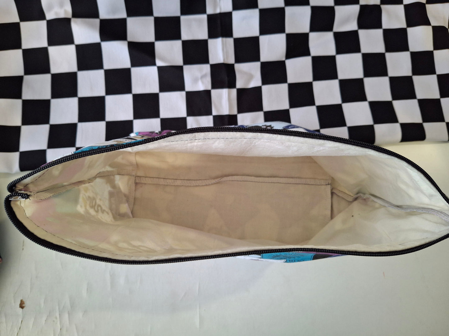 Tarot card makeup bag