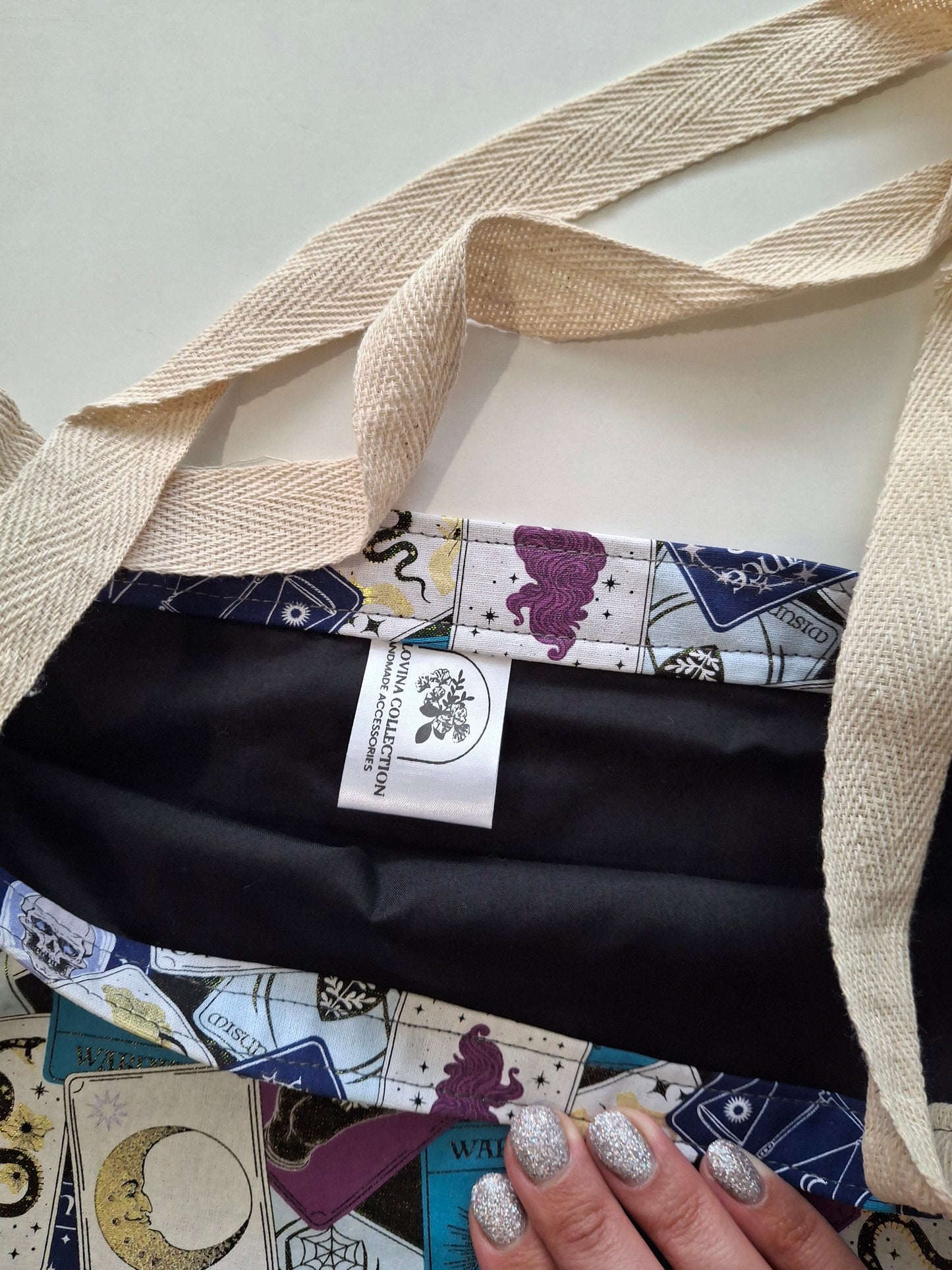 Tarot card tote bag