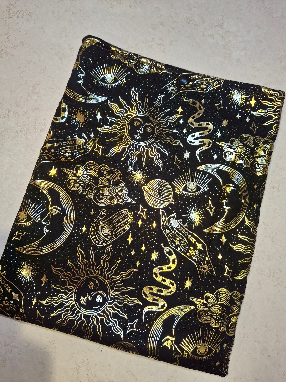 Gold foil book sleeve