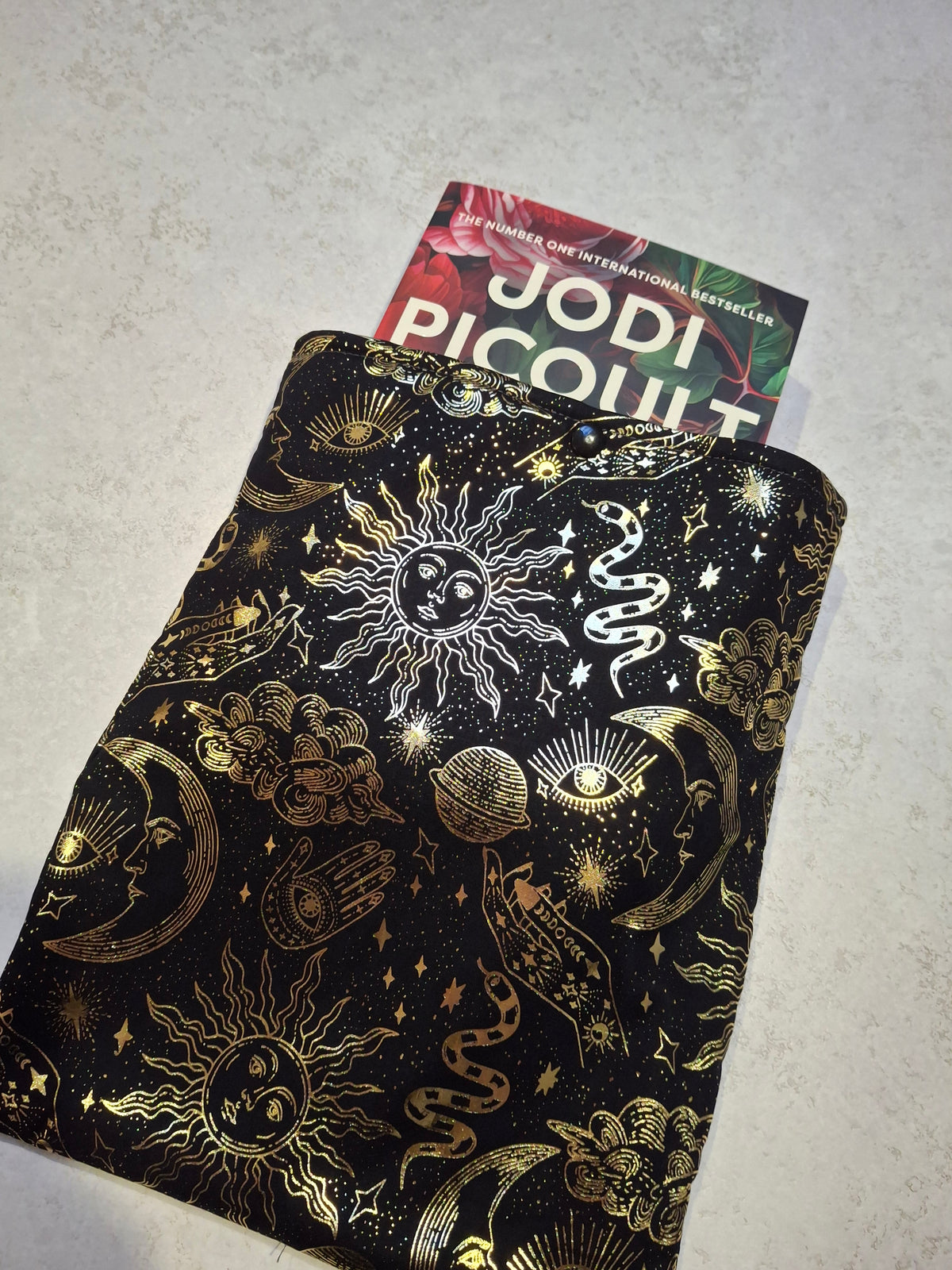 Gold foil book sleeve