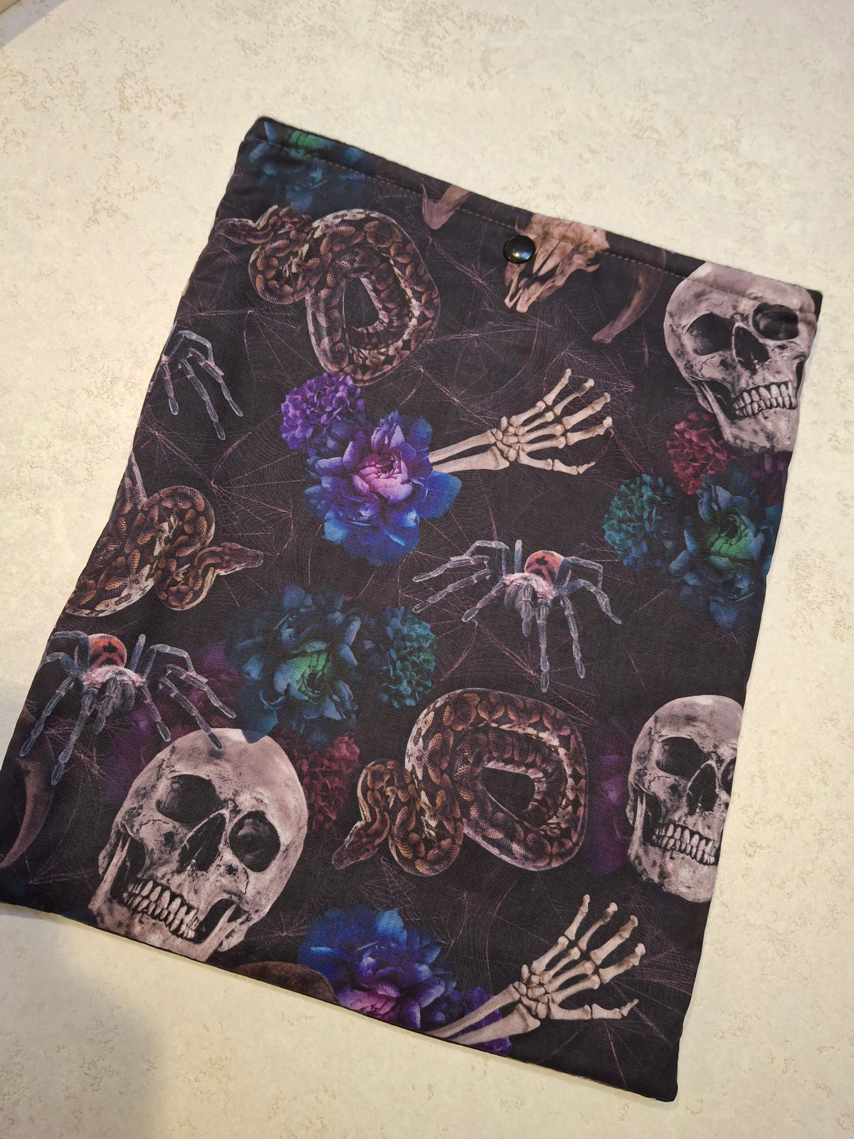 Skeleton book sleeve