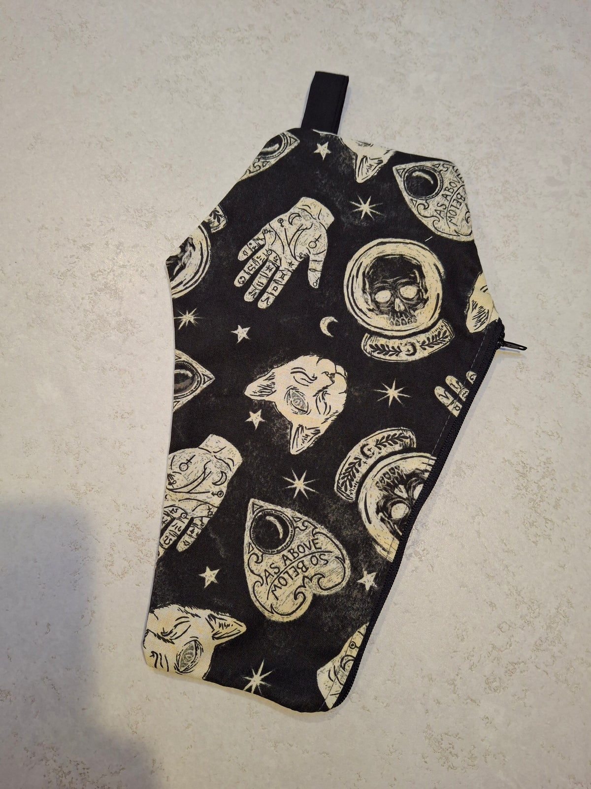Spooky Coffin makeup bag