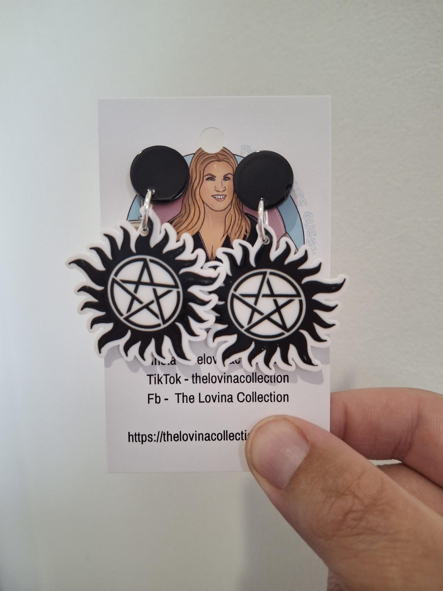 Supernatural earrings