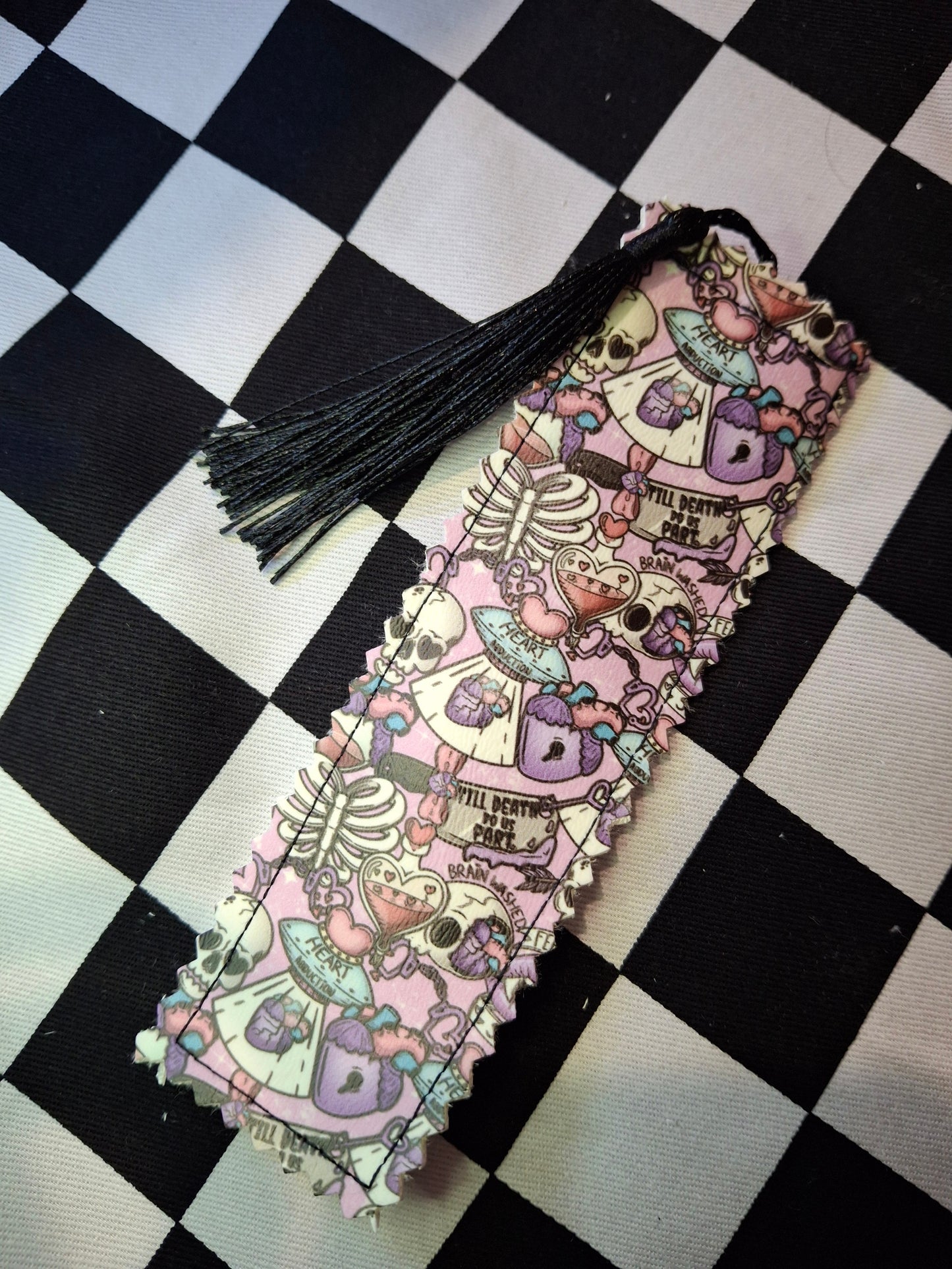 Cute horror bookmark