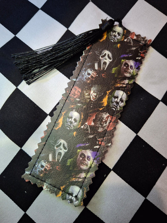 Dark horror bookmark