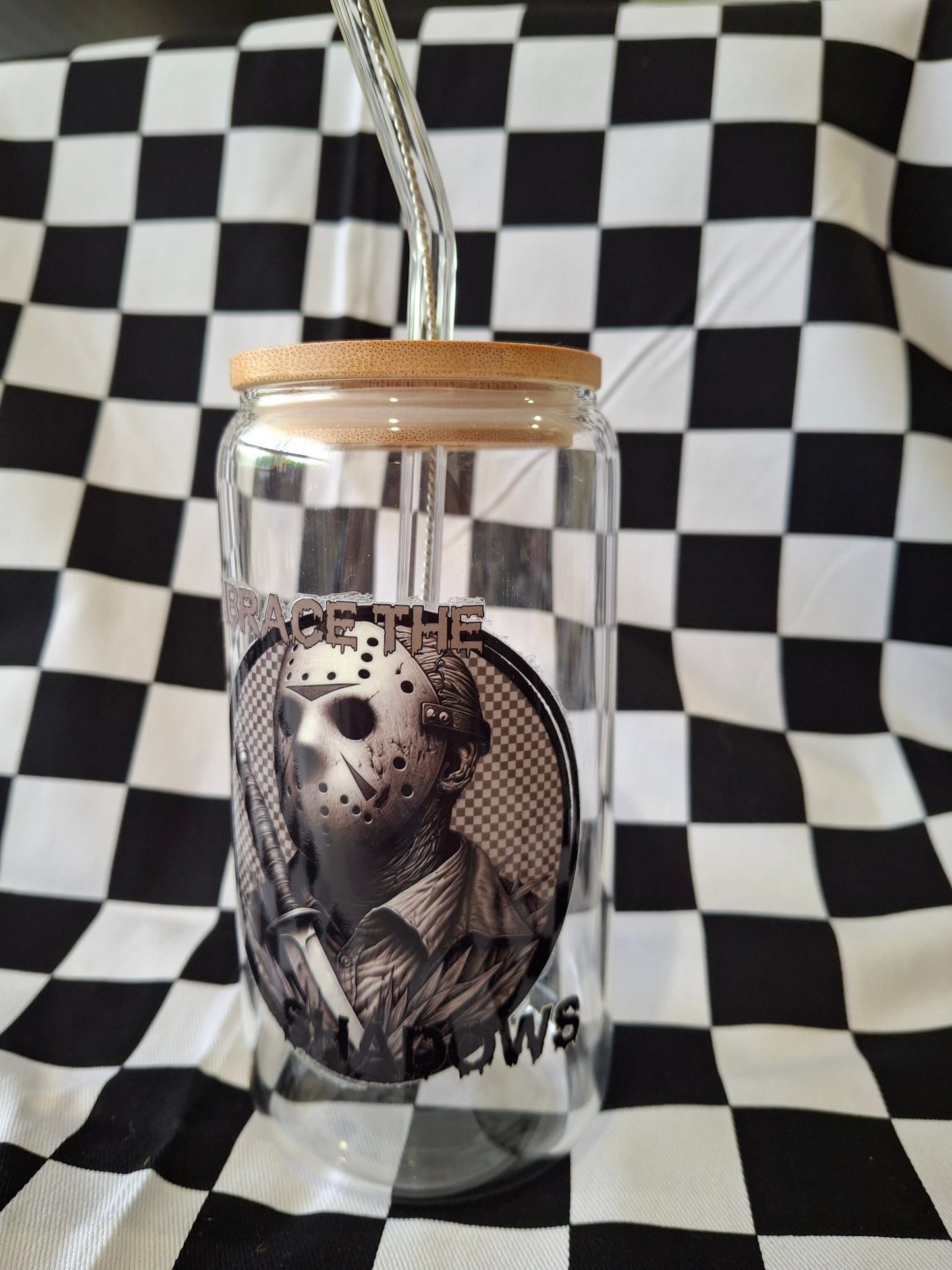 Embrace the shadows, Jason Glass Tumbler