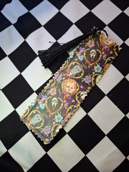 Hearts horror bookmark