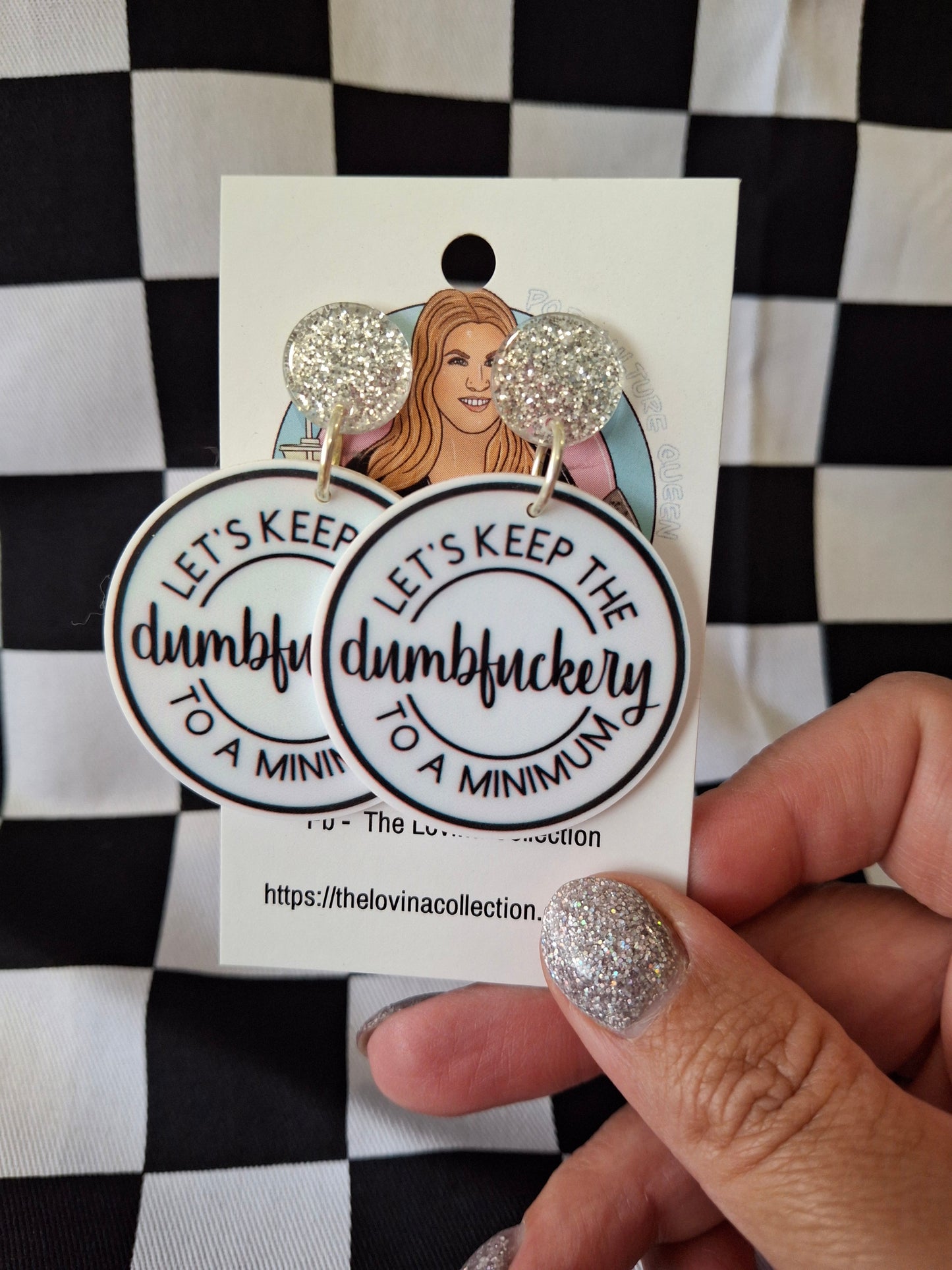 Dumbfuckery  earrings