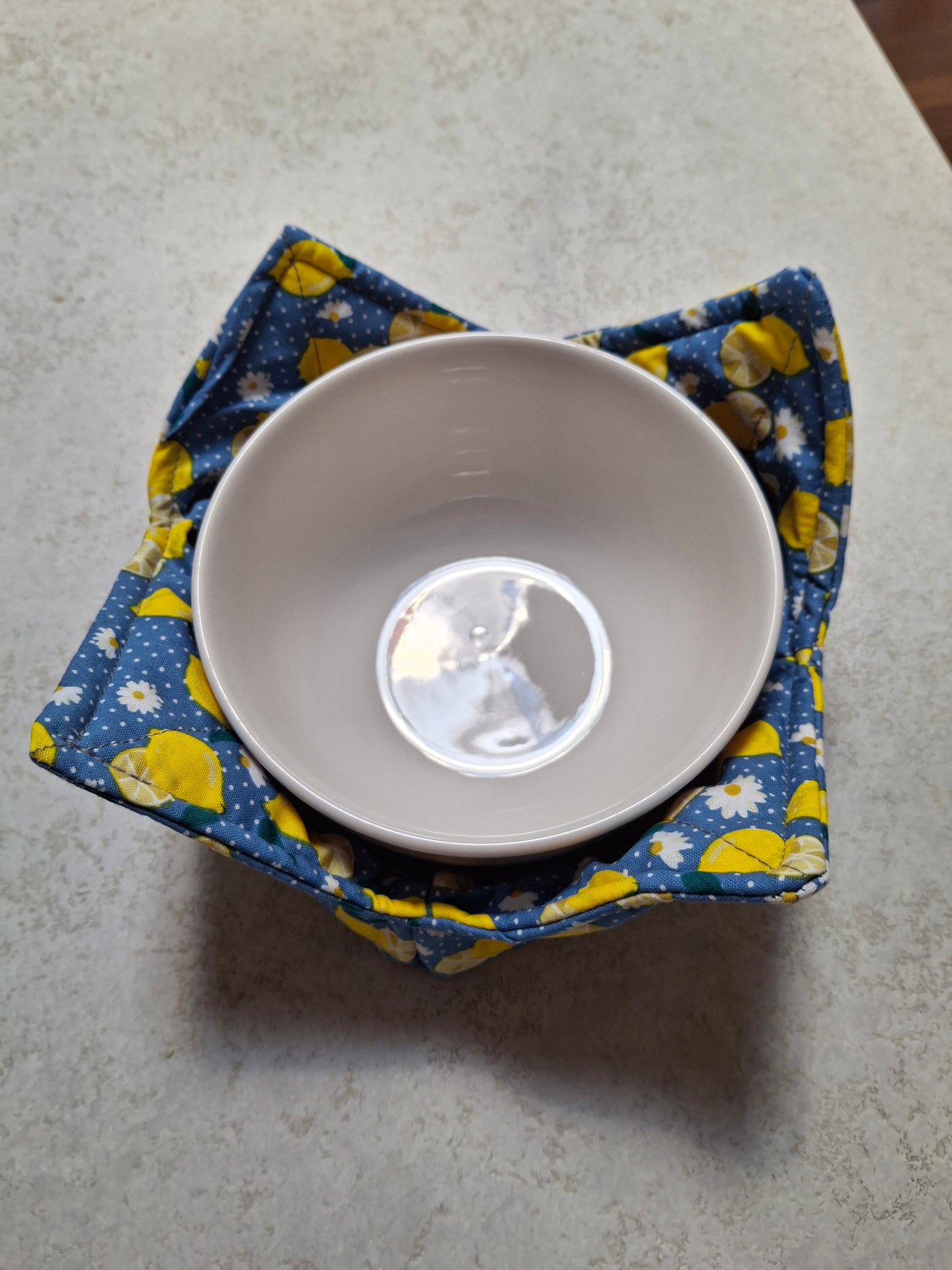 Lemon bowl cosy