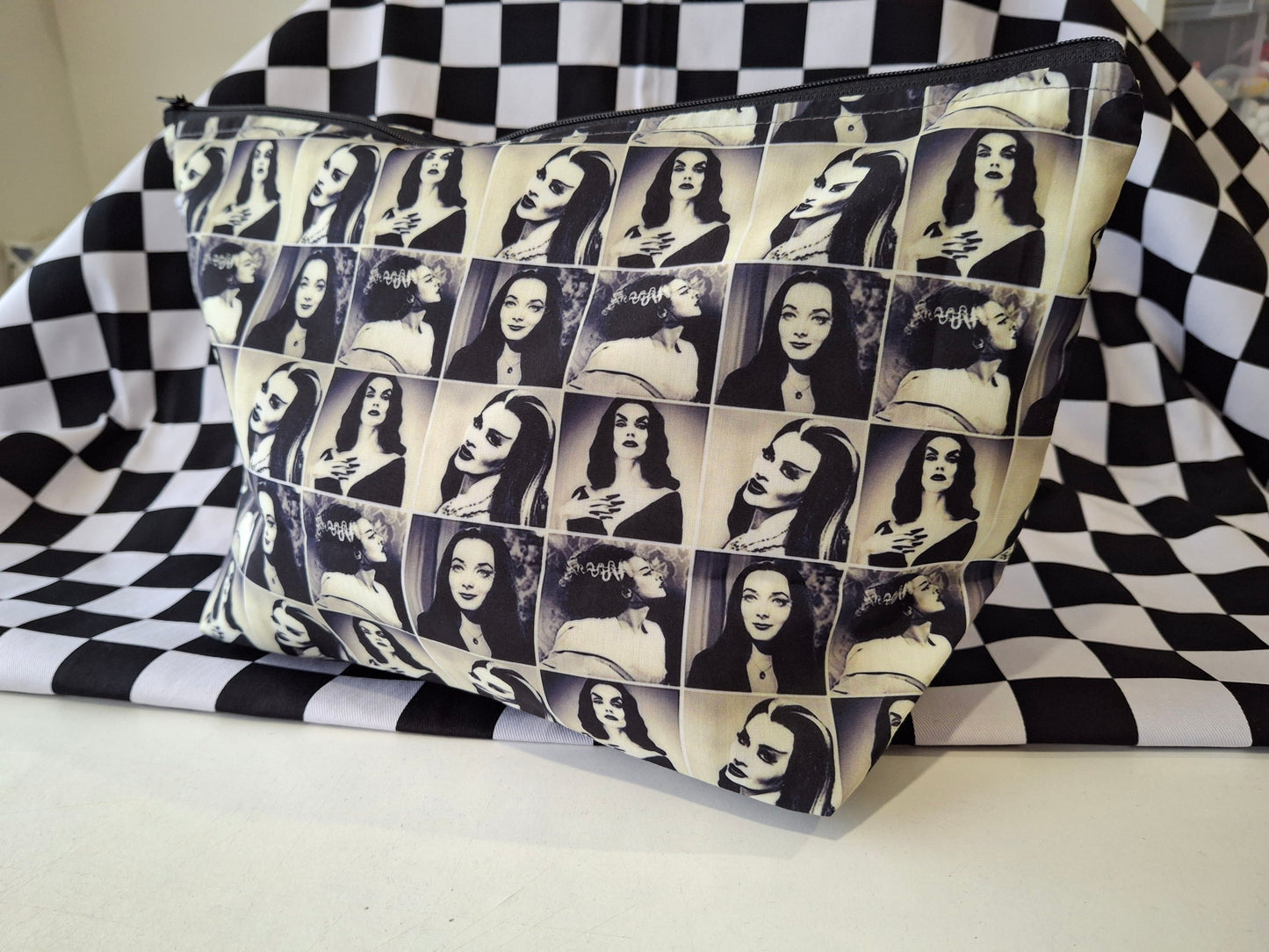 Spooky vibes makeup bags