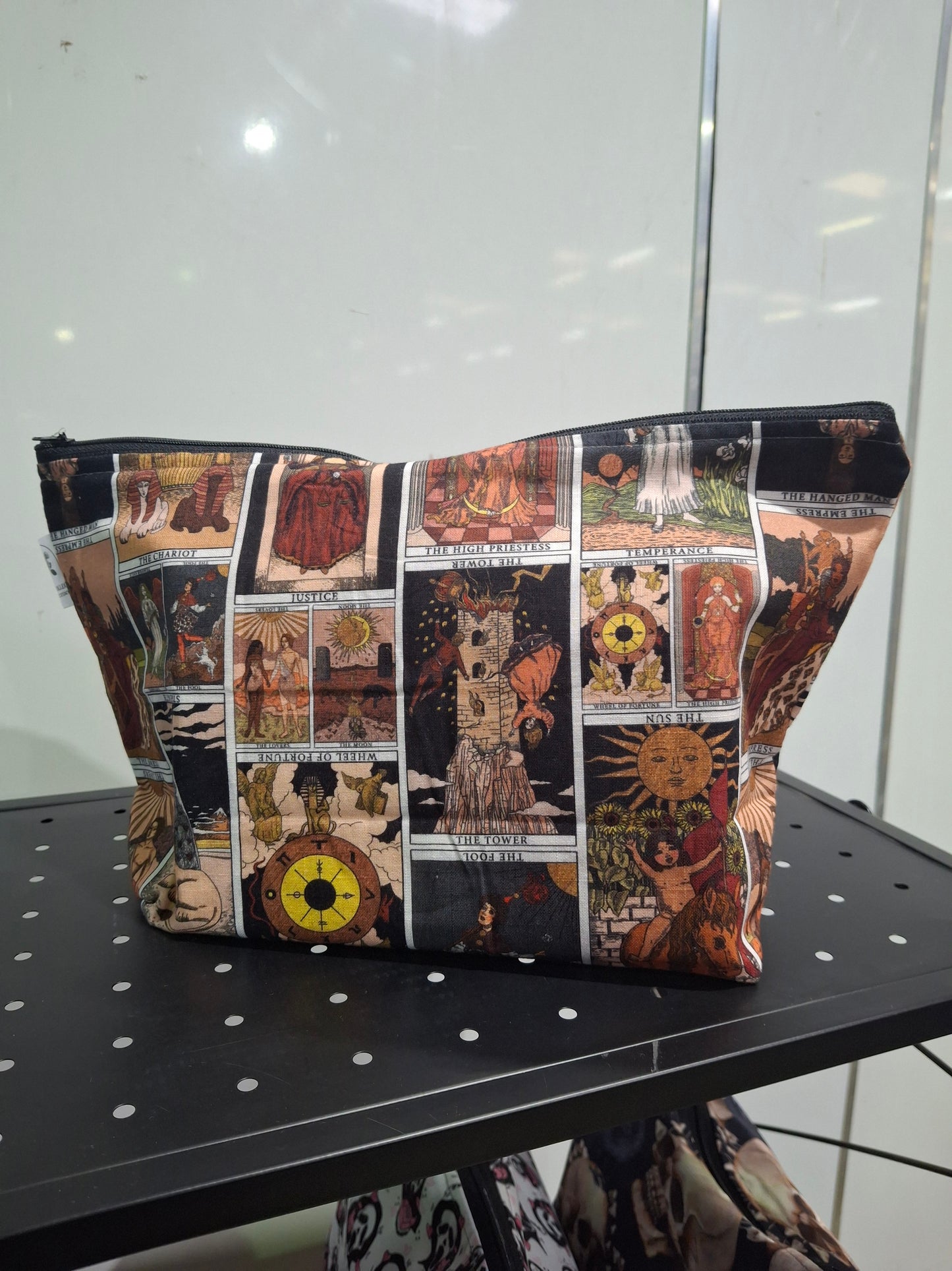 Tarot cards makeup bag