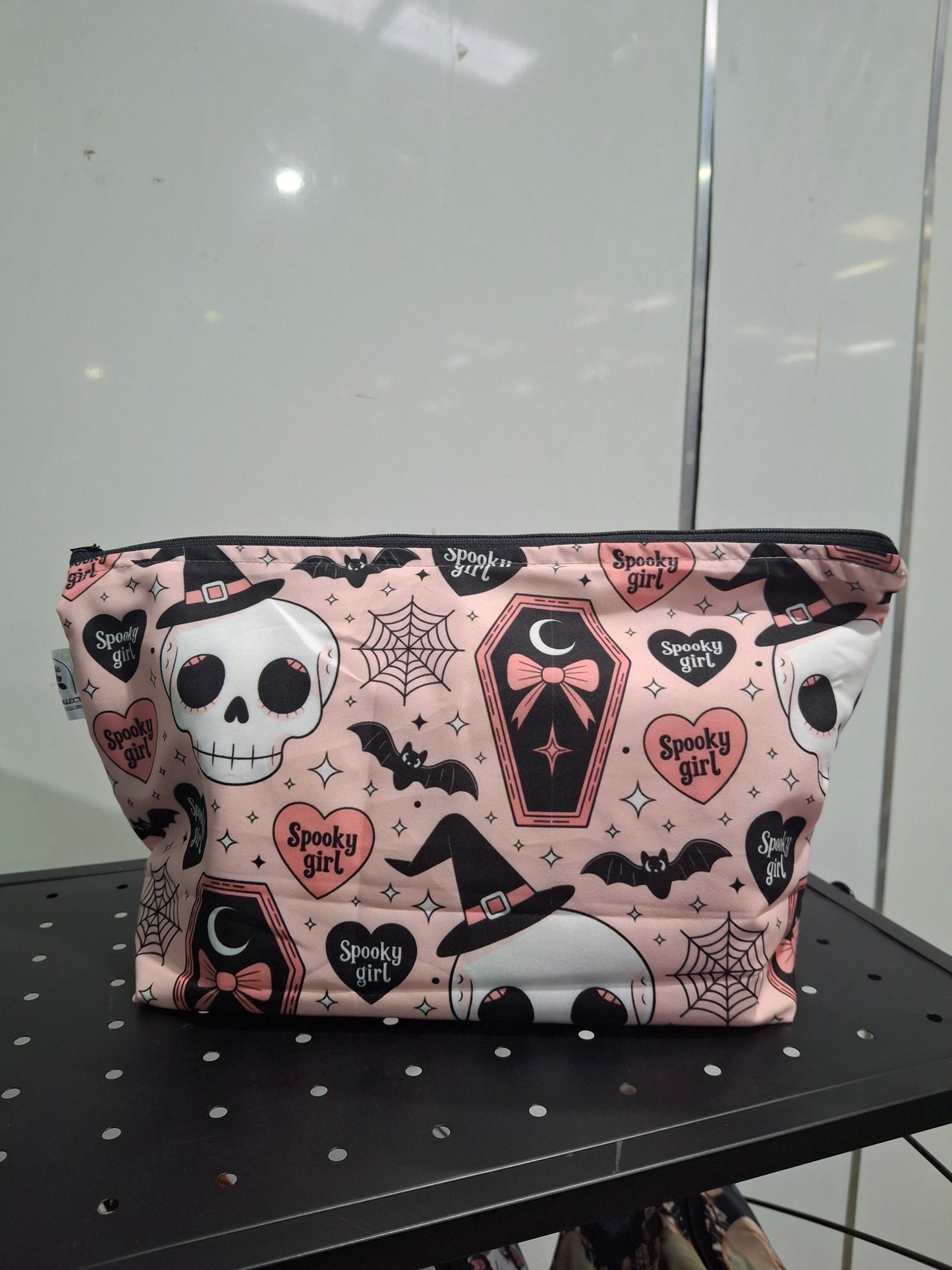 Spooky girl makeup bag