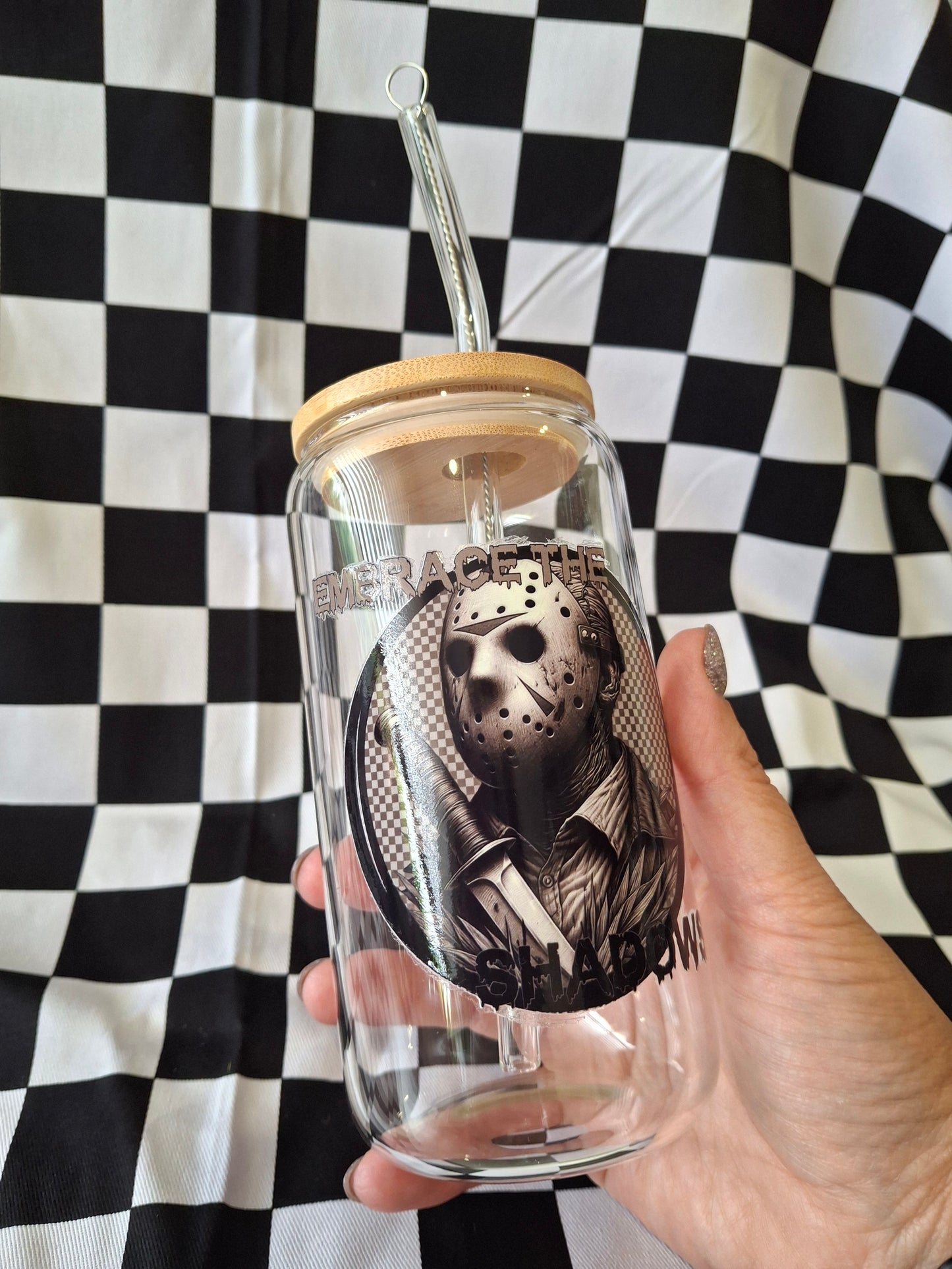 Embrace the shadows, Jason Glass Tumbler